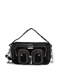 Nunoo - HELENA SUEDE BLACK W. BRAIDING