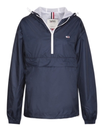 Tommy Hilfiger Denim - RECYCLED HOODED POPOVER JACKET