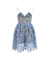 LIGHT BLUE MINI DRESS
