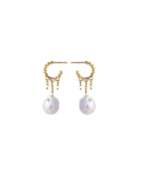 Maanesten - NELLIE WHITE EARRING