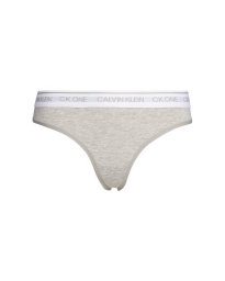 Calvin Klein Undertøj - ONE COTTON THONG GREY