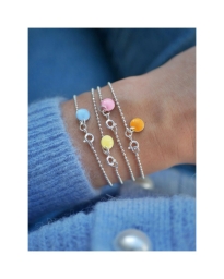 Enamel - BRACELET BALL CHAIN