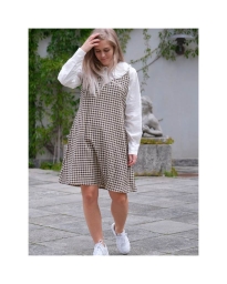 Neo Noir - BINNÈ CHECK DRESS