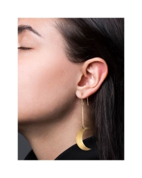 Jane Kønig - HALF MOON EARRING
