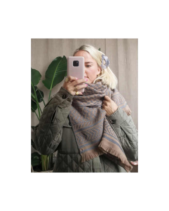 Skinnende lukke Clancy SCARF SPINA - Lala Berlin - Køb til kvinder