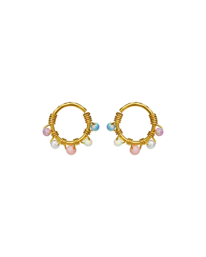 FIONA MULTI EARRING Maanesten K b til kvinder