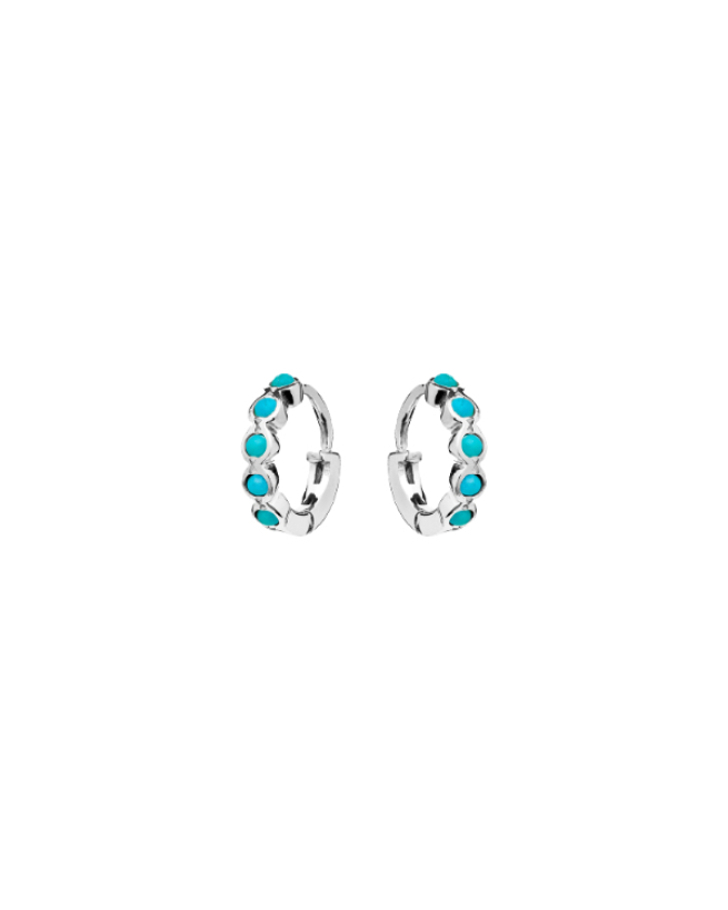 KANYA EARRINGS TURQUOISE Maanesten K b til kvinder