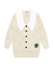 Ganni - SMILEY CARDIGAN 