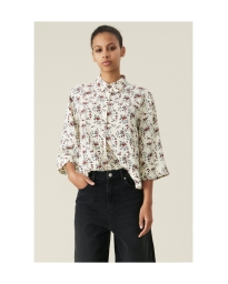 Ganni - FLOWER SHIRT