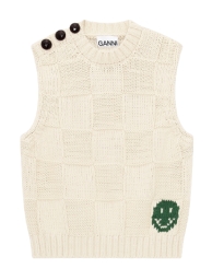 Ganni - SMILEY VEST