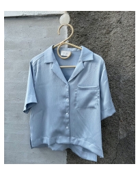 Neo Noir - SILLE CREPE SATIN SHIRT