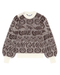 Ganni - SOFT WOOL KNIT PULLOVER