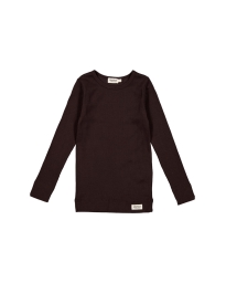 Marmar - T-SHIRT L/S CHOCOLATE