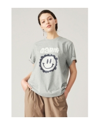 Ganni - LOVE SMILEY T-SHIRT