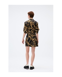 Ganni - SILK STRETCH DRESS