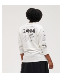 Ganni -  BASIC JERSEY TEE