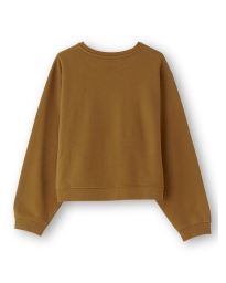 H2O FAGERHOLT - CREAM DOCTOR CROPPED O'NECK SWEATSHIRT