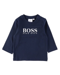 Hugo Boss Kids - LONG SLEEVE T-SHIRT NAVY