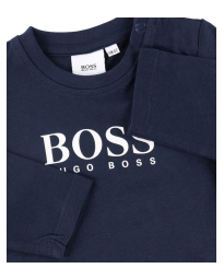 Hugo Boss Kids - LONG SLEEVE T-SHIRT NAVY