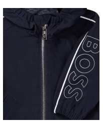 Hugo Boss Kids - HOODED JACKET LOGO