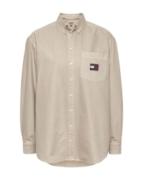 Tommy Hilfiger - BADGE BOYFRIEND SHIRT