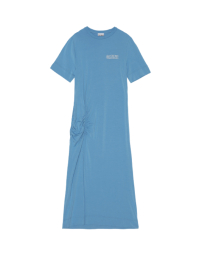 Ganni - MAXI DRESS LIGHT JERSEY
