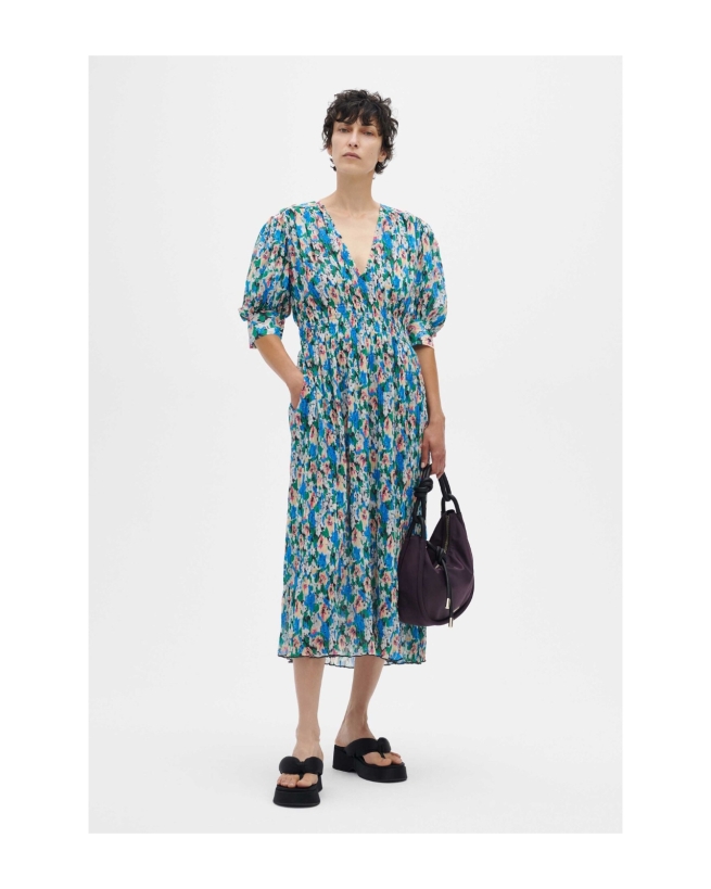 Ganni - GEORGETTE MIDI DRESS