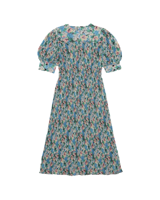 Ganni - GEORGETTE MIDI DRESS