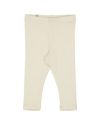 Wheat - RIB LEGGINGS EGGSHELL