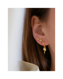 Enamel - LIA STUDS EARRING