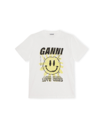 Ganni - JERSEY SUN TEE YELLOW