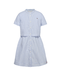 Tommy Hilfiger Kids  - ITHACA STRIPE SHIRT DRESS