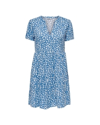 Only - ZALLY DRESS BLÅ