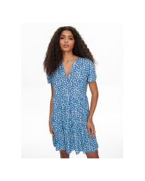 Only - ZALLY DRESS BLÅ