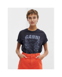 Ganni - LOVE CLUB T-SHIRT
