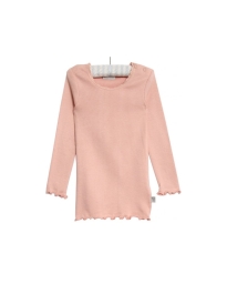 Wheat -  RIB T-SHIRT LACE