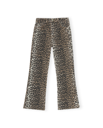 Ganni - PRINT DENIM JEANS 