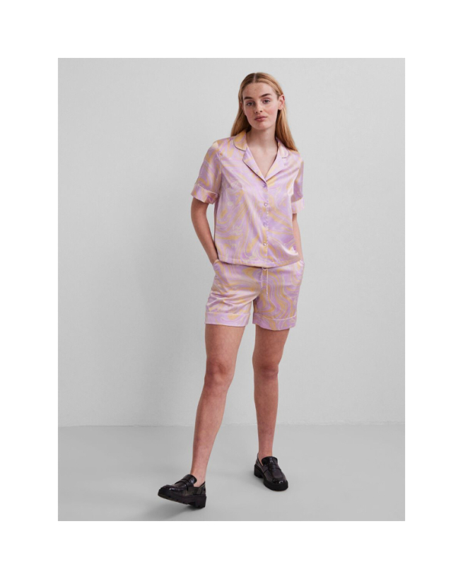 Pieces PCVINSTY - Camicia - grigio