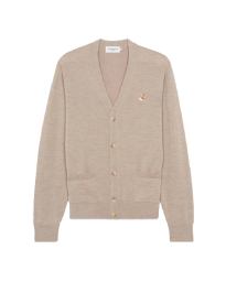 Maison Kitsune - FOX HEAD PATCH CARDIGAN