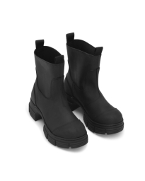 Ganni - RUBBER BOOT BLACK