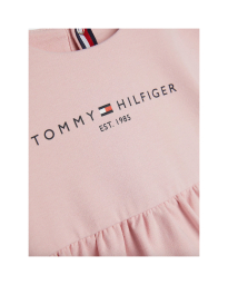 Tommy Hilfiger Kids  - LOGO LONG SLEEVE TERRY DRESS