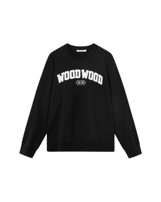 Wood Wood - HOPE IVY SWEATSHIRT BLACK