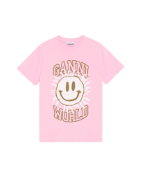 Ganni - JERSEY TEE LILAC