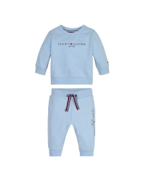 Tommy Hilfiger Kids  - BABY ESSENTIAL CREWSUIT SKY