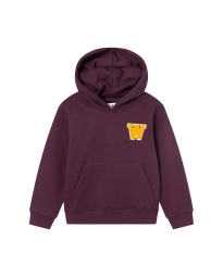 Wood Wood KIDS - IZZY SWEATSHIRT BURGUNDY 