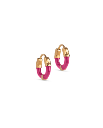 Enamel - LINA SMALL HOOPS 