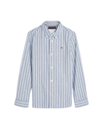 Tommy Hilfiger Kids  - OXFORD STRIPE SHIRT