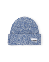 Ganni - BEANIE BLUE 