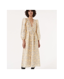 Baum und Pferdgarten - ASANA DRESS GEOMETRIC