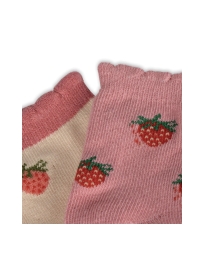 Konges Sløjd - JACQUARD SOCKS PINK